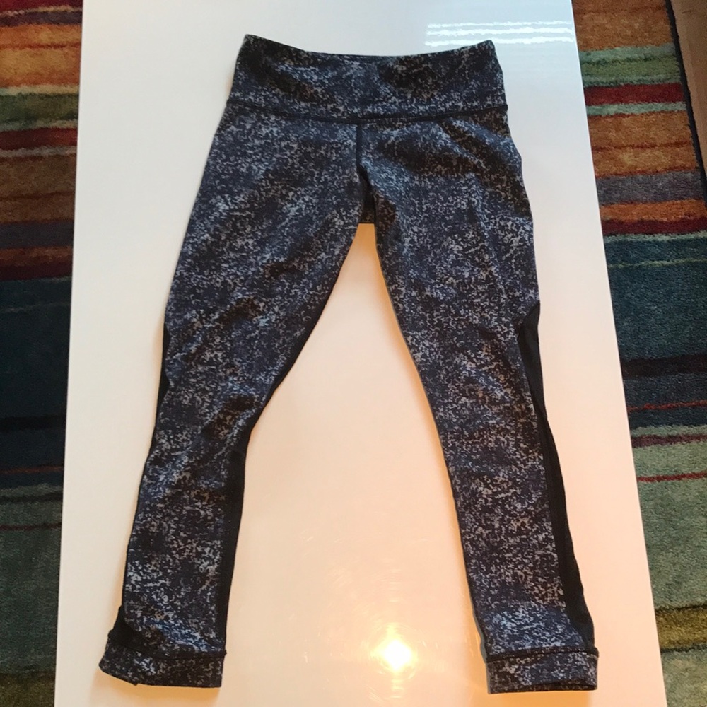 Lulu lemon cropped leggings
